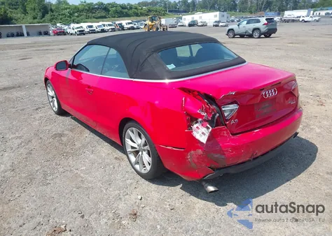 2012 Audi A5 2.0T Premium from USA, damaged, VIN WAUCFAFH9CN001876